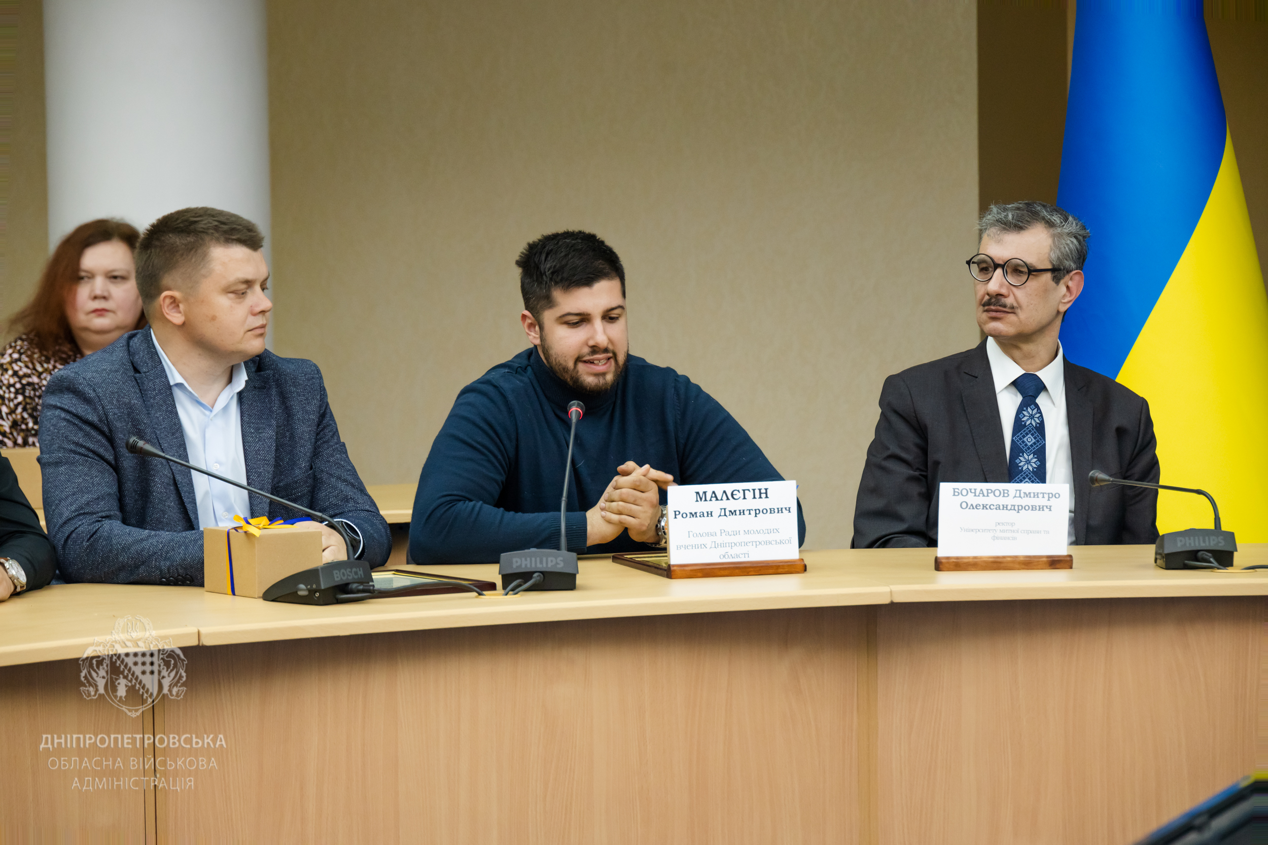 Представники урочистого зібрання під час виступу