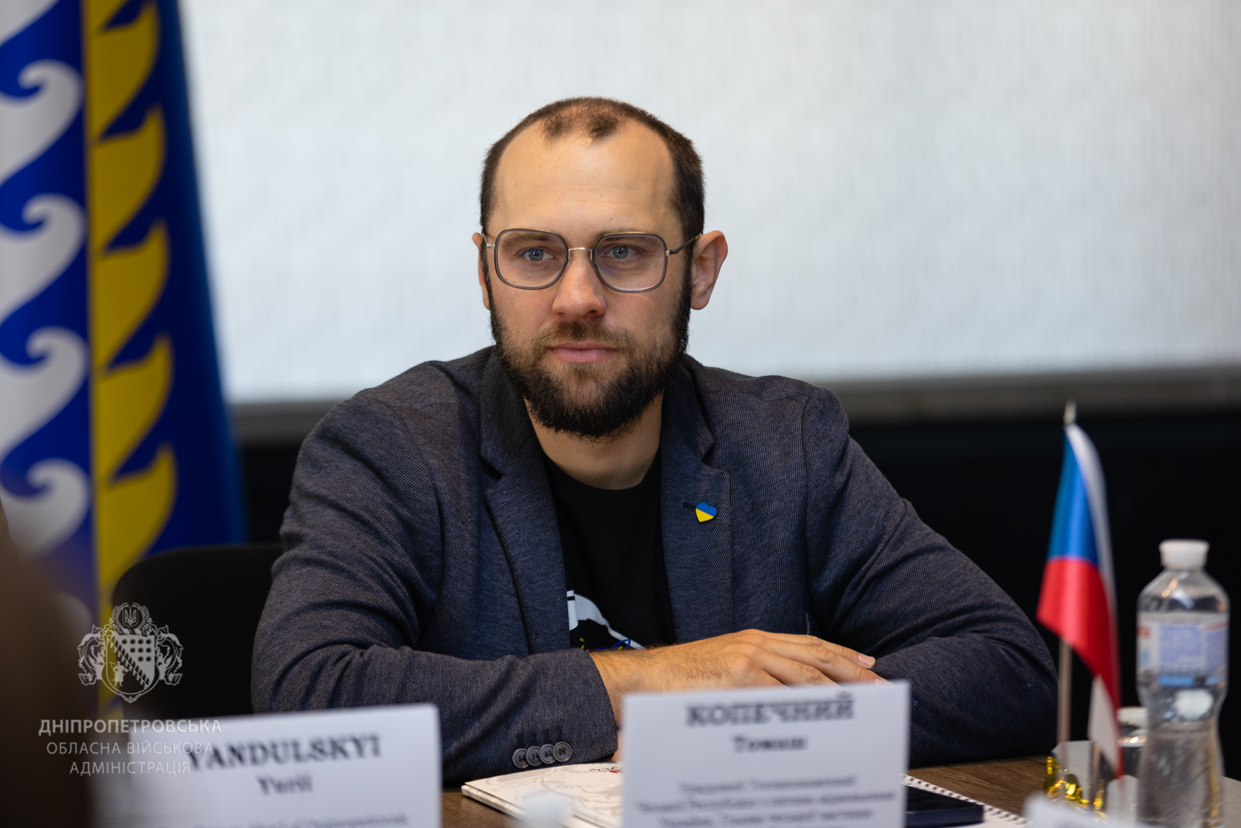 Урядовий Уповноважений Чеської Республіки з питань відновлення України Томаш Копечний