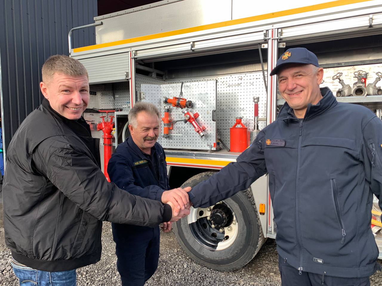 Відкриття пожежно-рятувального підрозділу місцевої пожежної охорони