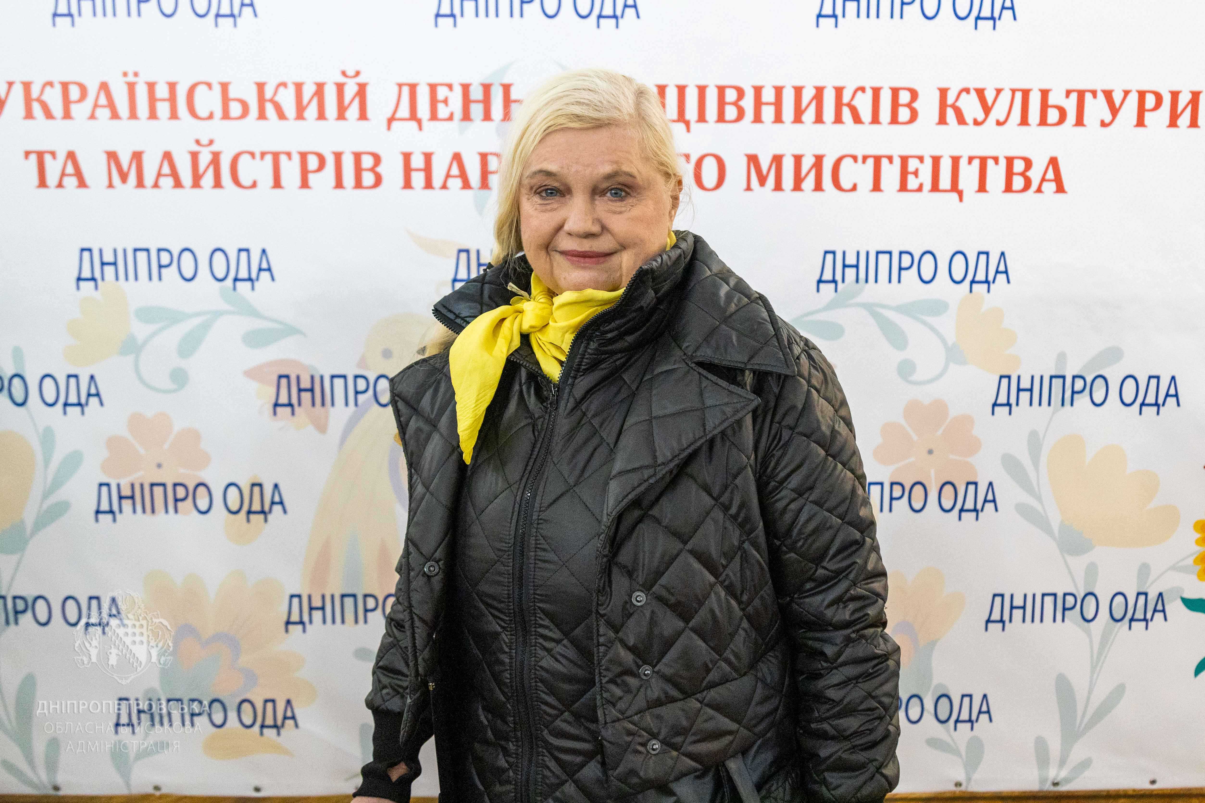 Режисерка Дніпровського національного академічного українського музично-драматичного театру ім. Шевченка Ольга Волошина