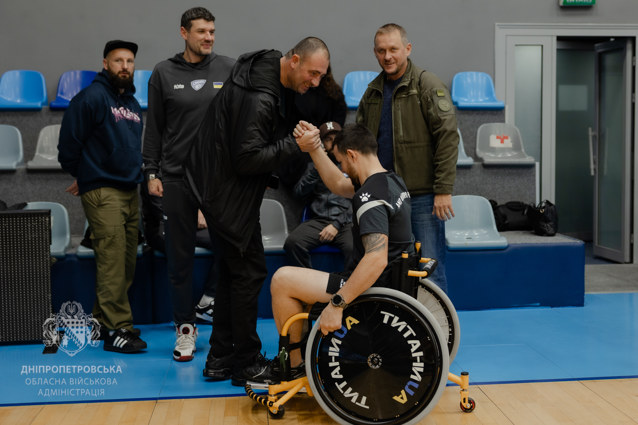 Очільник області поспілкувався з учасниками новоствореної команди