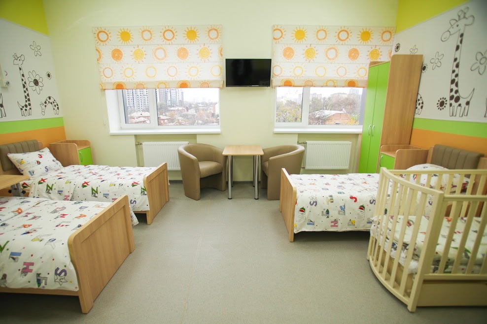 Педиатрический корпус больницы Руднева похож на современный детский сад