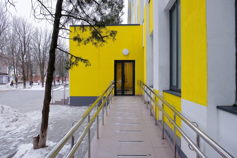 В школе - все удобства для людей с инвалидностью 