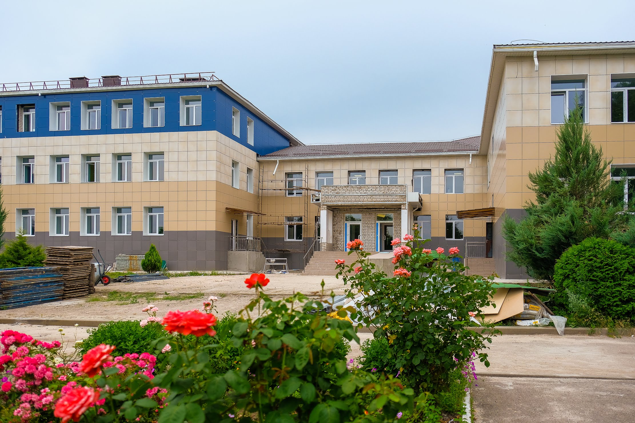  У Ганнівці Верхньодніпровського району реконструюють опорну школу
