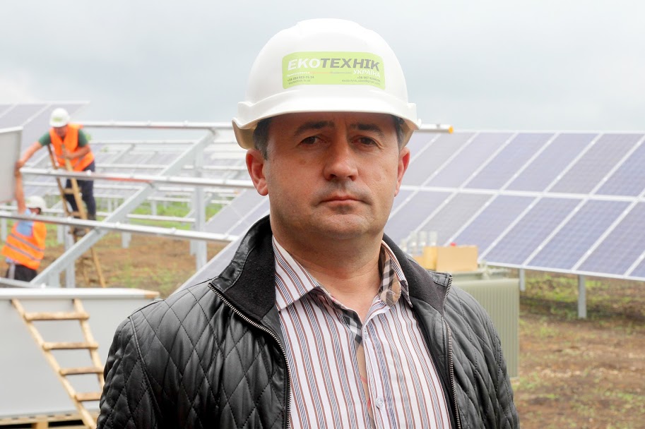 Віктор Кондратюк: «Наша компанія має великий досвід будівництва СЕС, та електростанцію такої потужності зводимо вперше»