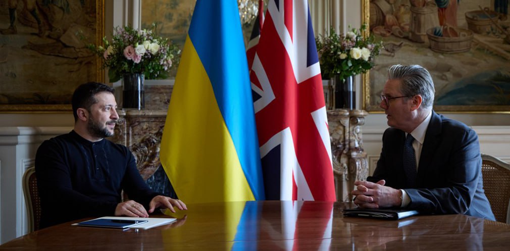 Президент України та Прем’єр-міністр Великої Британії Кір Стармер