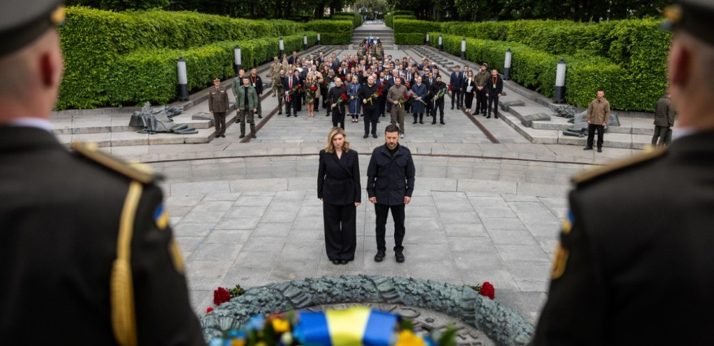 Президент України Володимир Зеленський і перша леді Олена Зеленська
